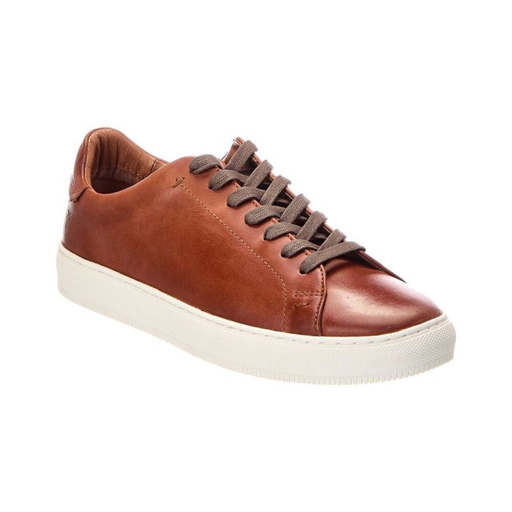 Frye Astor Leather Sneaker, Brown